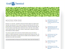 Tablet Screenshot of micaceousironoxide.com